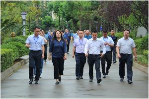 简阳市领导检查简阳职高“两考”准备工作