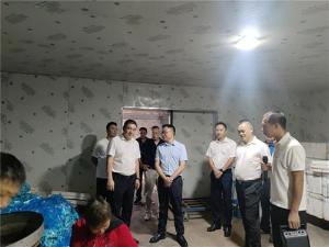 永川区科协党组书记罗炽长率队到泸县调研食用菌产业