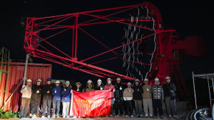 高原重大科技基础设施LACT首台望远镜首光拍到标准烛光信号