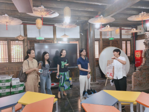 重庆工商职业学院旅游学院代表调研武胜县天府科普研学游工作