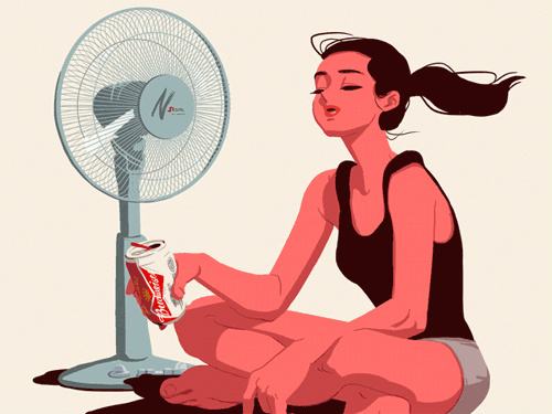 汗液是人体的“冷却剂”