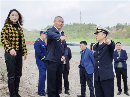 武胜县开展水上交通安全检查