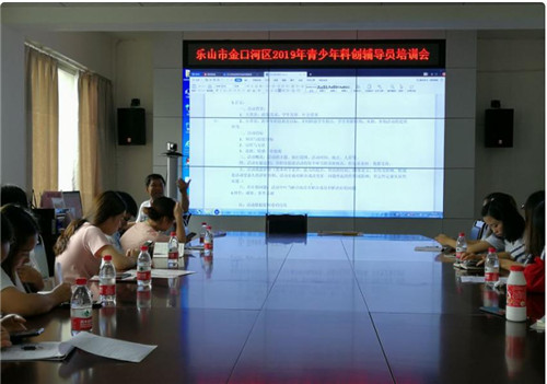 金河口区2019年青少年科创辅导教师培训会召开
