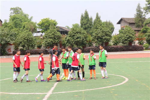 代市小学体育运动队积极备战广安市第四届运动会