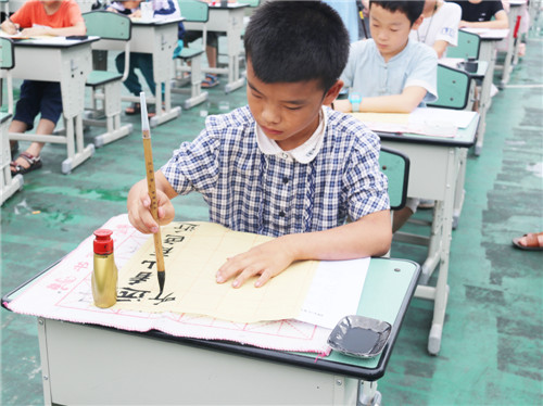 书法竞赛强本领