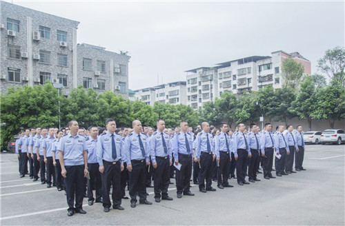 广安区公安分局举行“我的警营?我的家”启用仪式