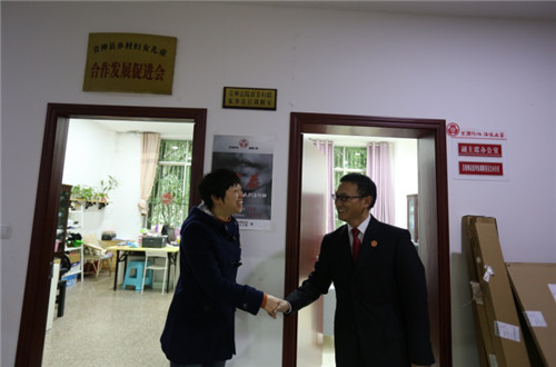 青神法院设立派出家事法官调解室