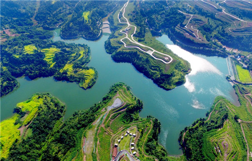岳池农家生态文化旅游区焕然一新