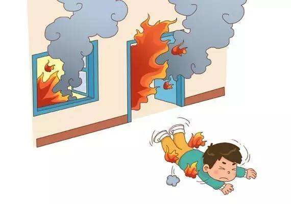 高层发生火灾的正确逃生方法