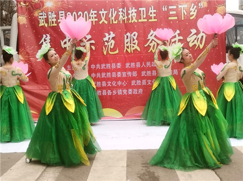 武胜县“三下乡”活动获群众称赞