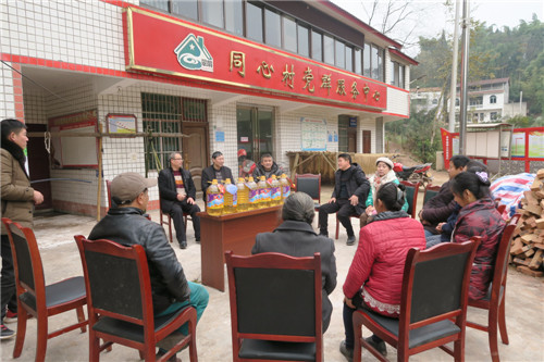 翠屏区科协开展新春走访慰问活动