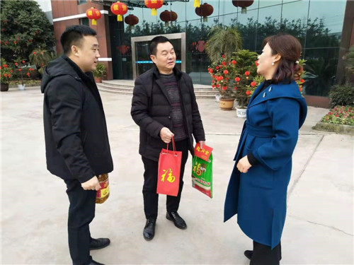 简阳市科协开展春节送温暖慰问活动