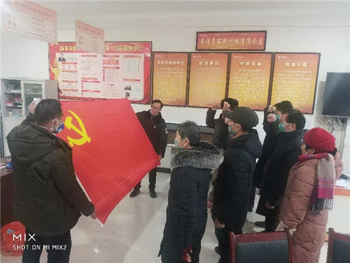 党员冲在最前线 黄丰镇合力小区成立疫情防控临时党支部