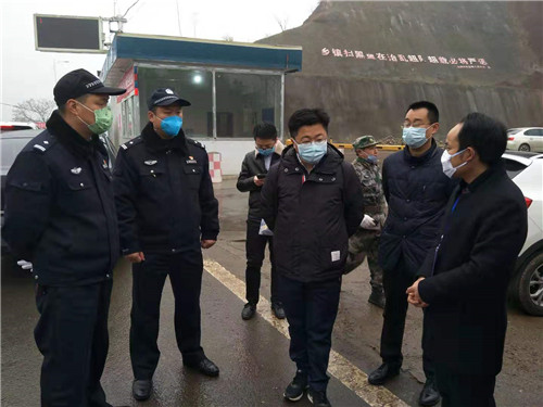 安居区：严防交通运输线 阻断疫情扩散路