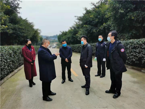 孙剑副市长督导东坡区野生动物疫源疫病防控工作