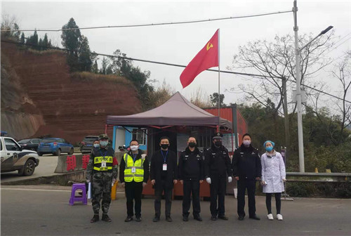 西眉镇：严把防控关口 筑牢战疫堡垒