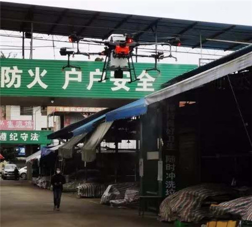 “空中警察”上岗  丹棱有了战“疫”新武器