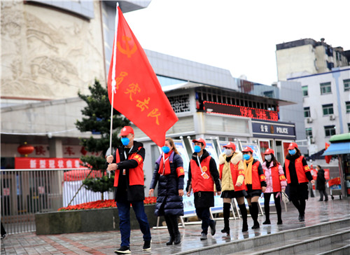 前锋区:划分“单元”战疫情 党员直沉一线
