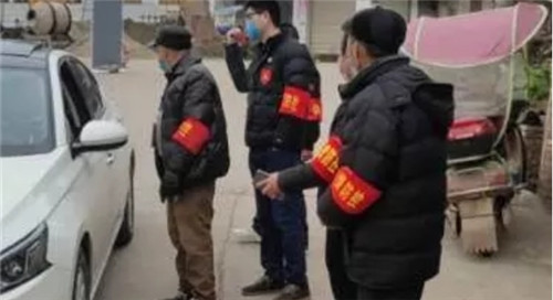 唐家乡联合吉祥镇共同打响疫情防控乡村“保卫战”