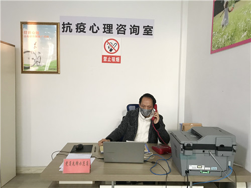 岳池县：抗疫心理咨询室，党员示范岗筑起红色防线