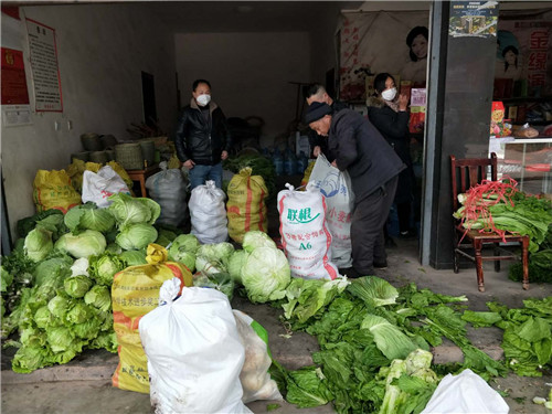 村民自发捐赠蔬菜.jpg