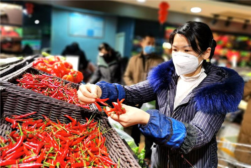 仁寿：即买即走配送服务 有序恢复经营活动