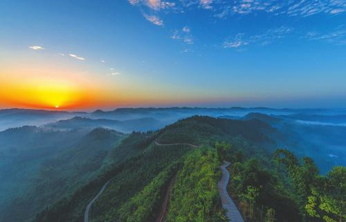 万亩荒地变金山