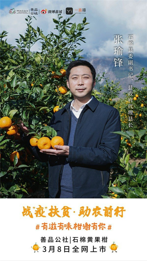 石棉黄果柑3月8日全网上市
