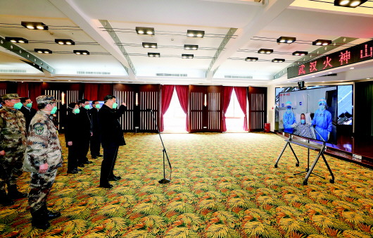 习近平：坚决打赢湖北保卫战武汉保卫战