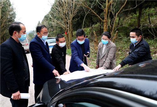 广安区组建专班助推官盛新区安辑湖项目建设提速