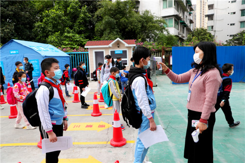 广安50万中小学生如期返校全面复课