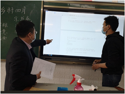 南江新二中：践行推门听课，夯实常态课堂