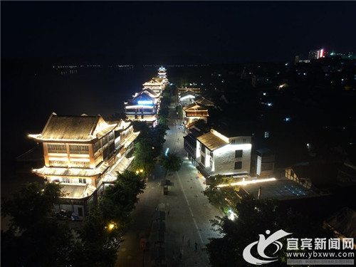 鸟瞰李庄古镇夜景.jpg