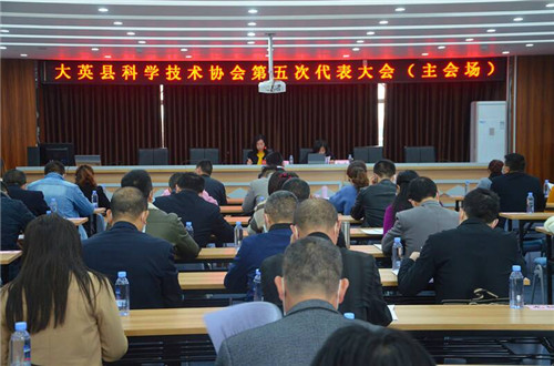 大英县科协召开第五次代表大会 翟宁凤当选科协主席 杨茜为副主席