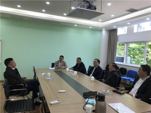 德阳市科协拜访中国工程院院士石碧