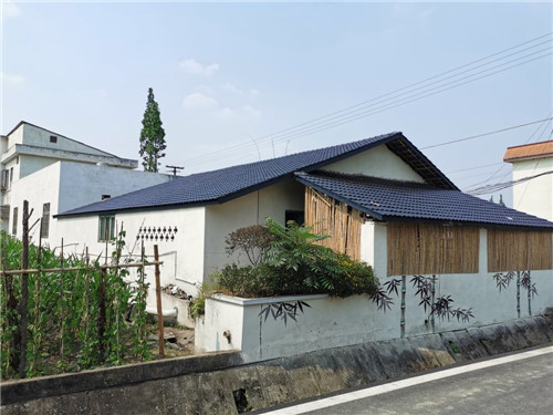 兰沟村风貌改造后的房屋.jpg