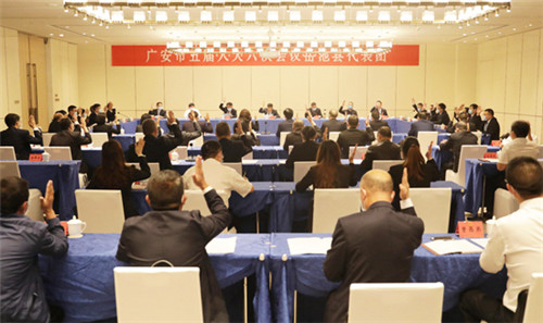 广安市五届人大六次会议岳池县代表团举行第一次会议