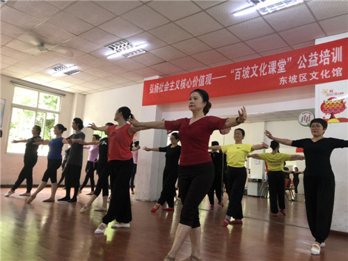 东坡区：为市民送上文艺公益课