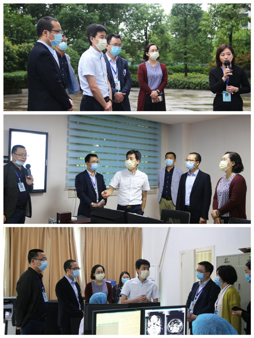 省卫生健康委调研武胜县人民医院党建工作