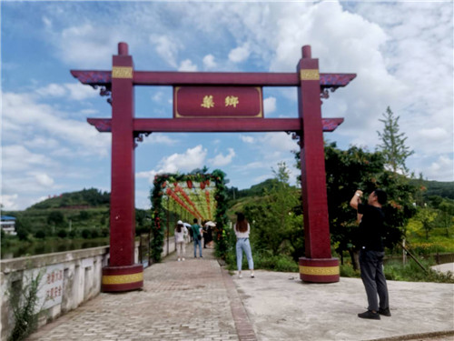 “脱贫奔小康，网眼看广安”