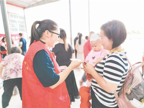 德阳市科协反邪教宣传进社区