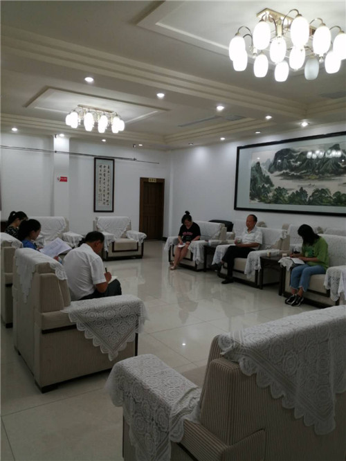 夹江县科协召开全体党员干部职工会