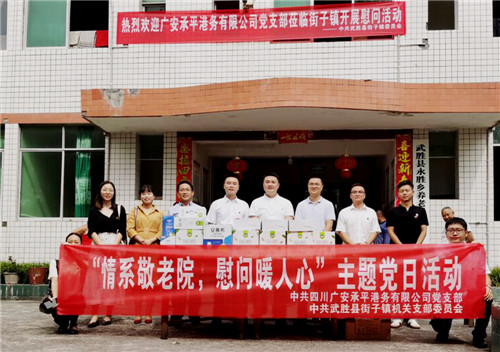 街子镇：政企携手开展主题党日活动