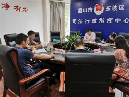 东坡区：专题研判行政执法突出问题