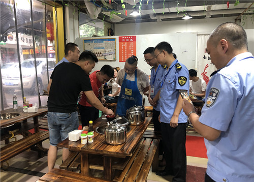青神县：部门联动开展餐饮检查专项行动