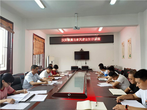 汉阳镇：引导党员干部带头树立良好家风