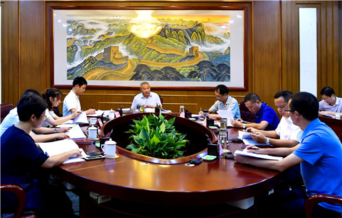 ​广安区：召开推进项目建设专题会议