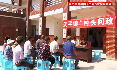 天平镇：以贯彻全会精神为动力推动决策部署落地见效