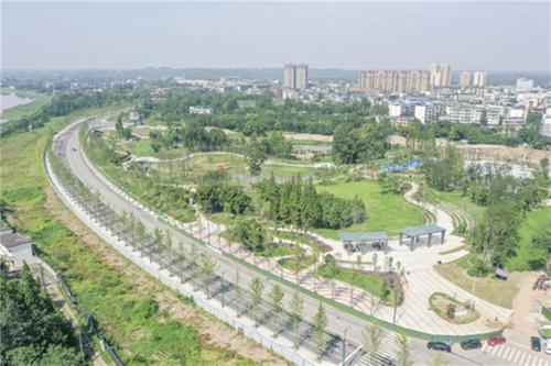 青神县：唤鱼公园“见证”全县发展新格局