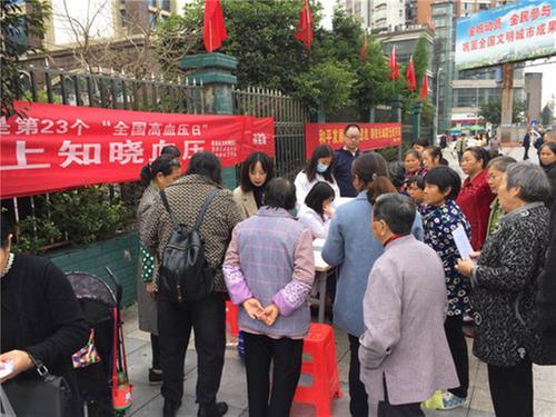前锋区开展2020年“全国高血压日”宣传活动